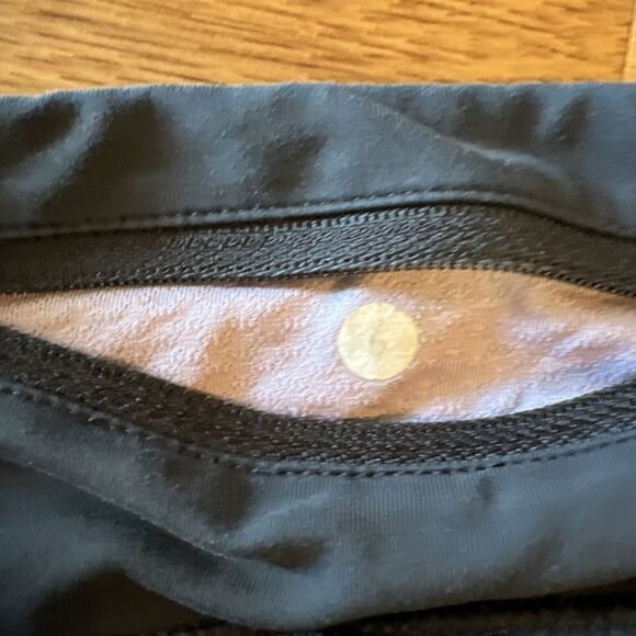 Lululemon Run Fast Free Crop Tight Legging Black Purple High Noon Lilac Dot 6 - Picture 6 of 6